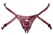 ZADO kožni harness 2XL crveno crni podesivi sa metalnim detaljima
