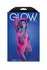 Fantasy Lingerie Flashback Pink Rhinestone Teddy with Convertible Gloves One Size