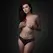 Underneath Lace Nina - Elegant Lace Women’s Panties, Black, Size L/XL