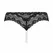 Underneath Mira Lace G-string with Decorative Pearl Chain, Crotchless Design L/XL