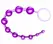 Blush Novelties B Yours Basic Beads Purple fleksibilne analne kuglice od želea 32.3cm
