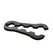 XR Brands Trapped Bondage Restraint System Black Adjustable 24