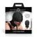 XR Brands Cocksucker Hood with Open Mouth Black - Adjustable Fit