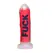 NS Novelties silikonski dildo crveni 18.5 cm sa rebrastom teksturom i vakuumskom bazom