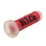 XR Brands Premium silikonski dildo sa vakuumskom čašicom crveni rebrasti 18.5 cm