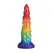 Magic Rider silikonski fantasy model u obliku duginog jednorogovog roga 17cm XR Brands