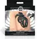 Hard Stop Double Ring System Secure Chastity Device Black Adjustable
