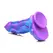 XR Brands Octophallus silikonski fantazijski model ljubičasto plavi 22cm