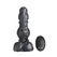 XR Brands Cyborg silikonska intimna igračka sa pokretima srebrna 22 do 24 cm USB daljinski upravljač