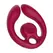 SVibe GIZI Duo Burgundy dupli intimni masažer za parove sa daljinskim upravljačem