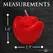 Fire Garden Rose Candle Set 3pcs Black/Purple/Red Soy Wax Low Temp