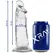 XRAY Crystal Transparent Intimate Model 16.5 cm x 4 cm Jelly Material