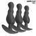 Addicted Toys silikonski set čepova Model 1 u tri veličine, ergonomski dizajn