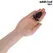 Addicted Toys Silicone Intimate Plug Size S 5.3 cm - Medical Grade, Black