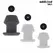 Addicted Toys Extreme Hollow Plug Silicone L 10.4cm, anatomski veliki model