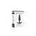 Malo Small Silicone Anal Plug with Suction Base - Black