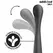 Addicted Toys Double Silicone Anal System 22.5 cm progresivnog oblika