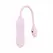 Good Vibes Only Siva roze mini vibrator rebrasti silikon 10 modova