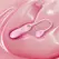 Good Vibes Only Siva roze mini vibrator rebrasti silikon 10 modova