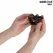 Addicted Toys Model 8435565956813 crni potporni prsten sa kavezom podesivi silikonski sistem
