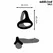 Addicted Toys Triple Support Ring Thick, fleksibilan anatomski prsten od 58 mm