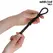 Addicted Toys silikonski podesivi anatomski prsten sa dvostrukom petljom 19.5cm crni