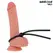 Addicted Toys silikonski podesivi prsten sa jednom petljom, 19.5 cm, crni