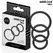 Addicted Toys Silicone Support Rings Set 3 Sizes Black 8435565956561