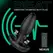 Nexus BEAT silikonski ritmički čep sa daljinskim upravljačem, USB, crni, 11,2 cm