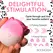 Bloomgasm Throbbing Rose Intimate Pulsing Device Pink 6.4 cm