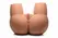 Mistress Jennifer Bubble Butt Dual Tunnel anatomski model, Medium, 23kg