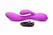 BANG! Fleksibilni rabbit vibrator sa dva motora, ljubičasti, 19.5 cm, vodootporan