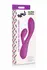 BANG! Fleksibilni rabbit vibrator sa dva motora, ljubičasti, 19.5 cm, vodootporan
