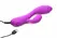 BANG! Fleksibilni rabbit vibrator sa dva motora, ljubičasti, 19.5 cm, vodootporan