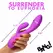 BANG! Fleksibilni rabbit vibrator sa dva motora, ljubičasti, 19.5 cm, vodootporan