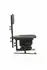 XR Brands Pleasure Throne Adjustable Support Chair Black Vegan Leather