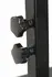 XR Brands Pleasure Throne Adjustable Support Chair Black Vegan Leather