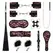 Bedroom Fantasies Bound by Lace 8-dvostruki Set Okova Roze