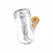 Sauce Honey Intimate Cup, spiralna tekstura i vakuumski sistem, TPE, 24 do 28 mm