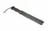 XR Brands Scottish Tawse Black, veganski kožni pljeskač za BDSM, 45 cm