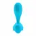 Evolved Novelties Wear Me Out vibrator sa dva motora tirkizni