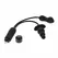 Evolved Novelties Double My Pleasure Black dualni motor intimni sistem