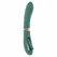 Evolved Novelties Chick Flick dvostrani silikonski vibrator zeleni