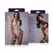 Renee Body Set White - Elegant Open Design, Floral Lace, Elastic Fit