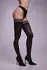 Leg Avenue Stripe a Pose Black Stay-Up Stockings 15 Denier Lace Band