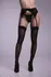 Glorious Anti-Ladder Stockings Black by Glorious - Durable Suspender-Ready Design