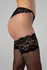 Like Me Luxury Hold-Up Stockings 20 Denier with Lace Top Black