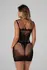 Riana Glitter Dress Black - Elegant Shimmering Eveningwear by Dreamgirl