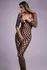 Passion Safiya Fishnet Bodystocking, Open Design, Black, One Size