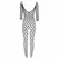 Passion Safiya Fishnet Bodystocking, Open Design, Black, One Size